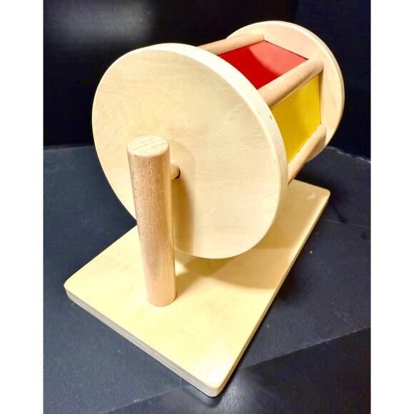 Lovevery Spinning Rainbow Montessori Wooden Toy 5-6 months rattles sensory - Picture 6 of 6